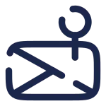 Point On Map Perspective SVG Icon